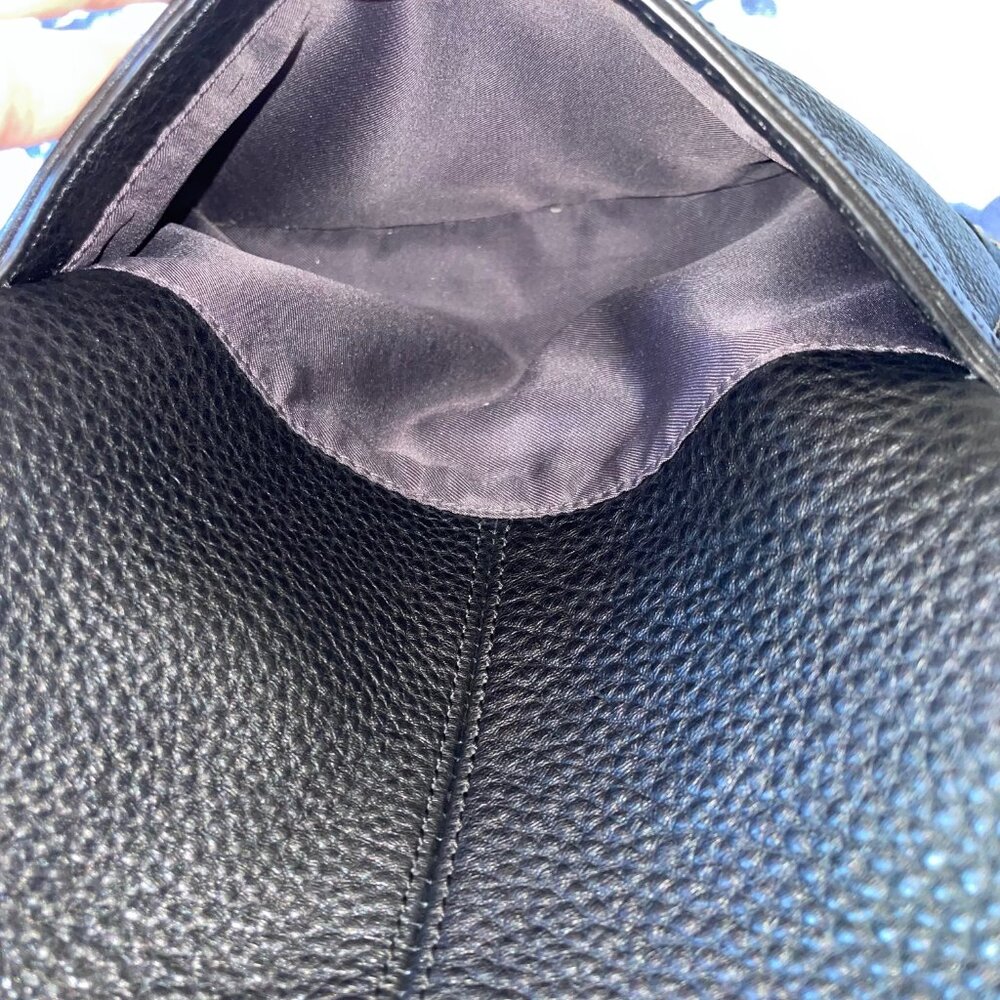 The Sak Iris / Lucia Crossbody Bag in Black Leather - Picture 7 of 14